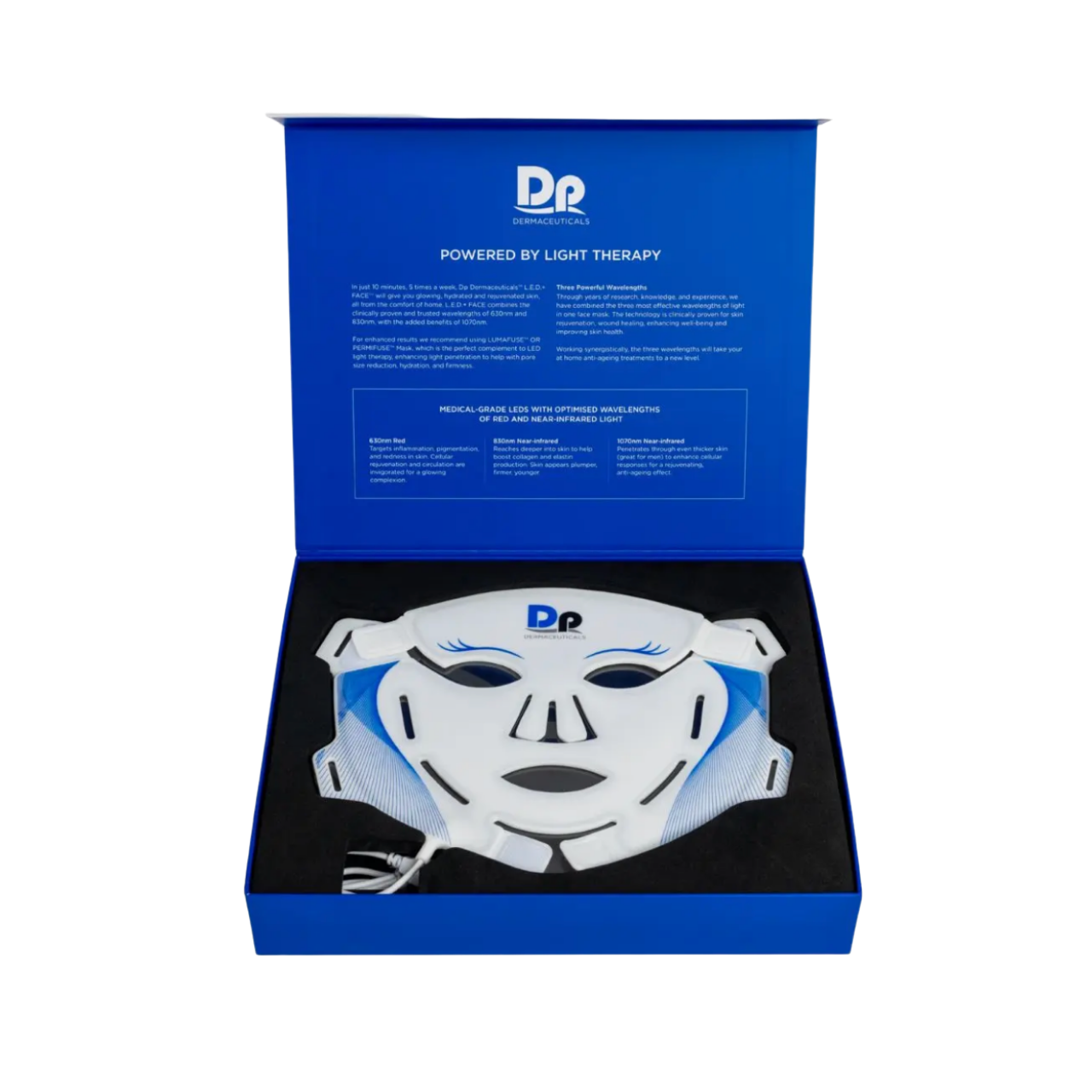 L.E.D. FACE DP DERMACEUTICALS - Maska LED na twarz