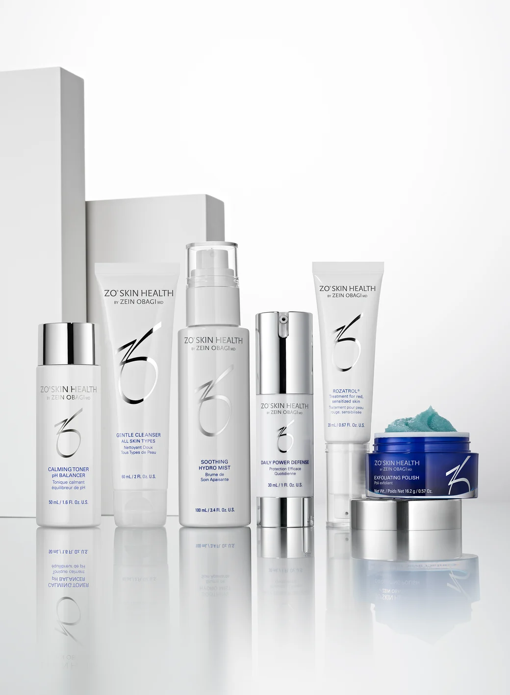 ZO Skin Health Redness Relief + Barrier Defense Program - zestaw na rumień i wzmocnienie bariery 6 produktów