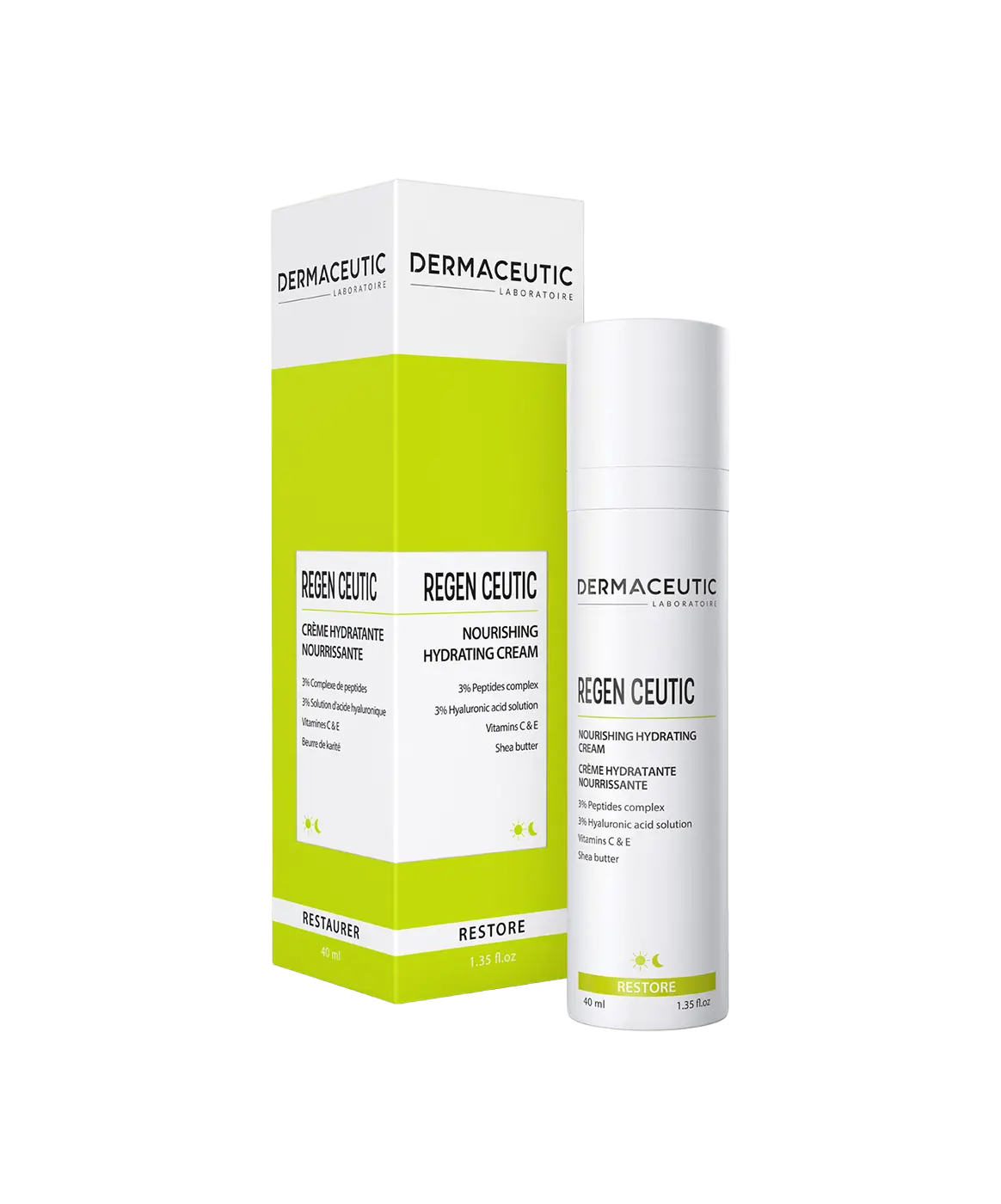 Regen Ceutic Dermaceutic 40 ml - Nawilżający krem odżywczy