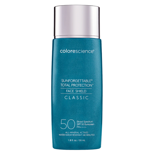Face Shield Sunforgettable® Total Protection® SPF 50 Colorescience 55 ml – mineralna emulsja ochronna do twarzy
