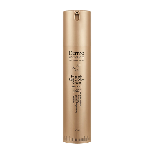 Dermomedica Sylimarin Reti C Glow Cream - rozświetlający krem z retinolem i sylimaryną 60 ml