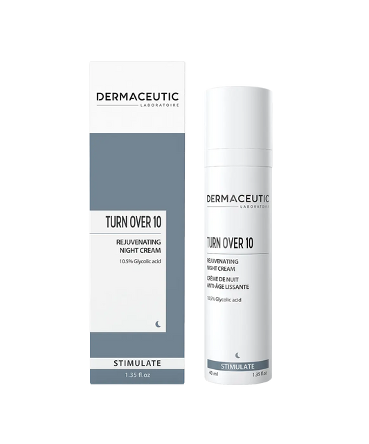 Turn Over 10 Dermaceutic 40 ml - Rewitalizujący krem na noc