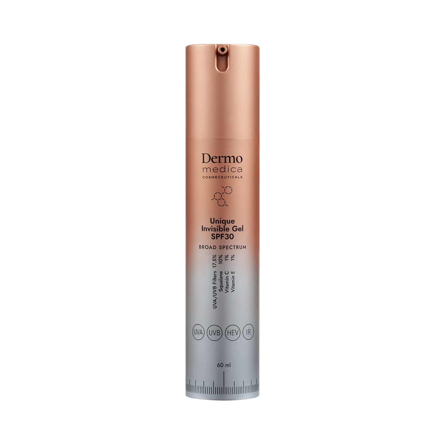 Dermomedica Unique Invisible Gel SPF 30 - serum z filtrem 60 ml