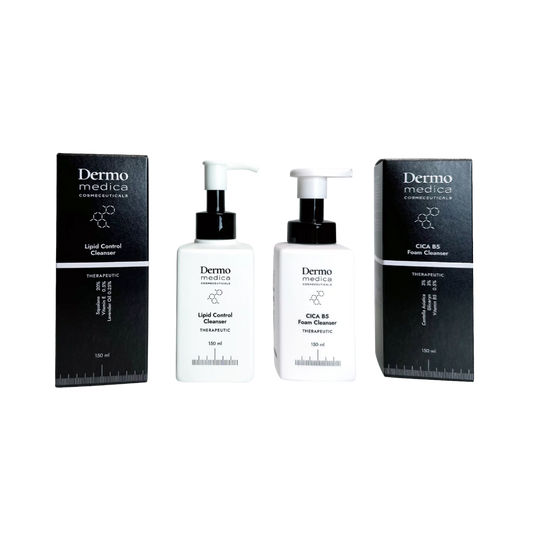 Zestaw Lipid Control Cleanser 150 ml + CICA B5 Foam Cleanser 150 ml Dermomedica