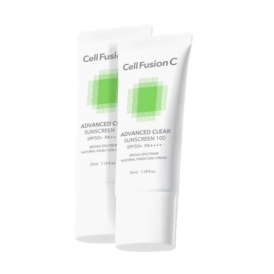 Advanced Clear Sunscreen 100 SPF48/PA+++Cell Fusion C