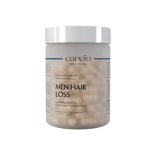 Men Hair Loss Carein – dermosuplement wspierający walkę z łysieniem androgenowym u mężczyzn