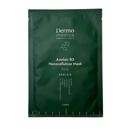 Azelaic B3 Nanocellulose Mask Face Dermomedica 1 szt - maska w płachcie