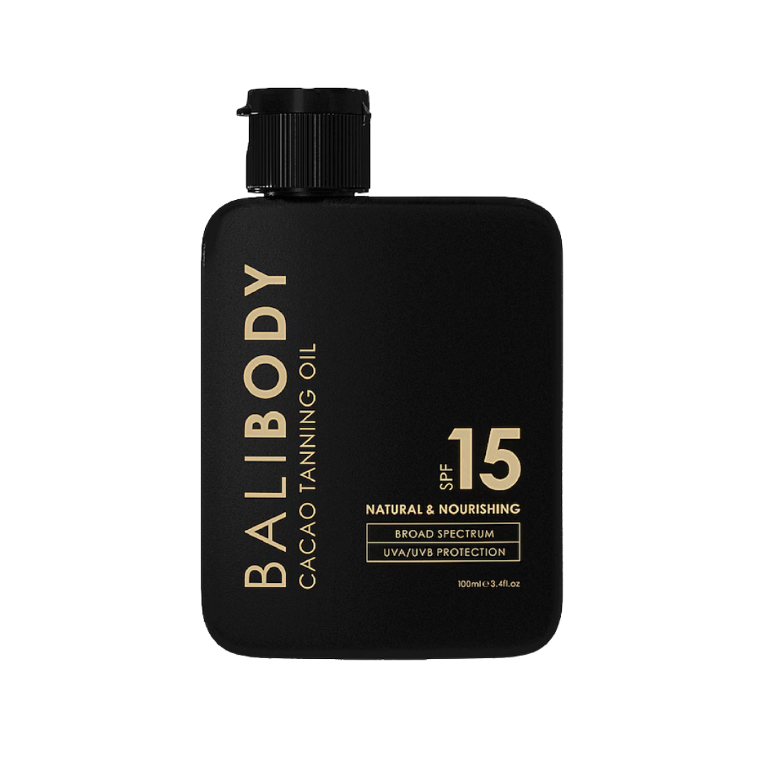 Cacao Tanning Oil SPF15 Bali Body 100 ml – olejek do opalania SPF15 o zapachu kakao