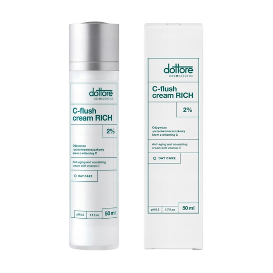 C-flush cream RICH Dottore 50 ml – odżywczo-przeciwzmarszczkowy krem do twarzy z witaminą C