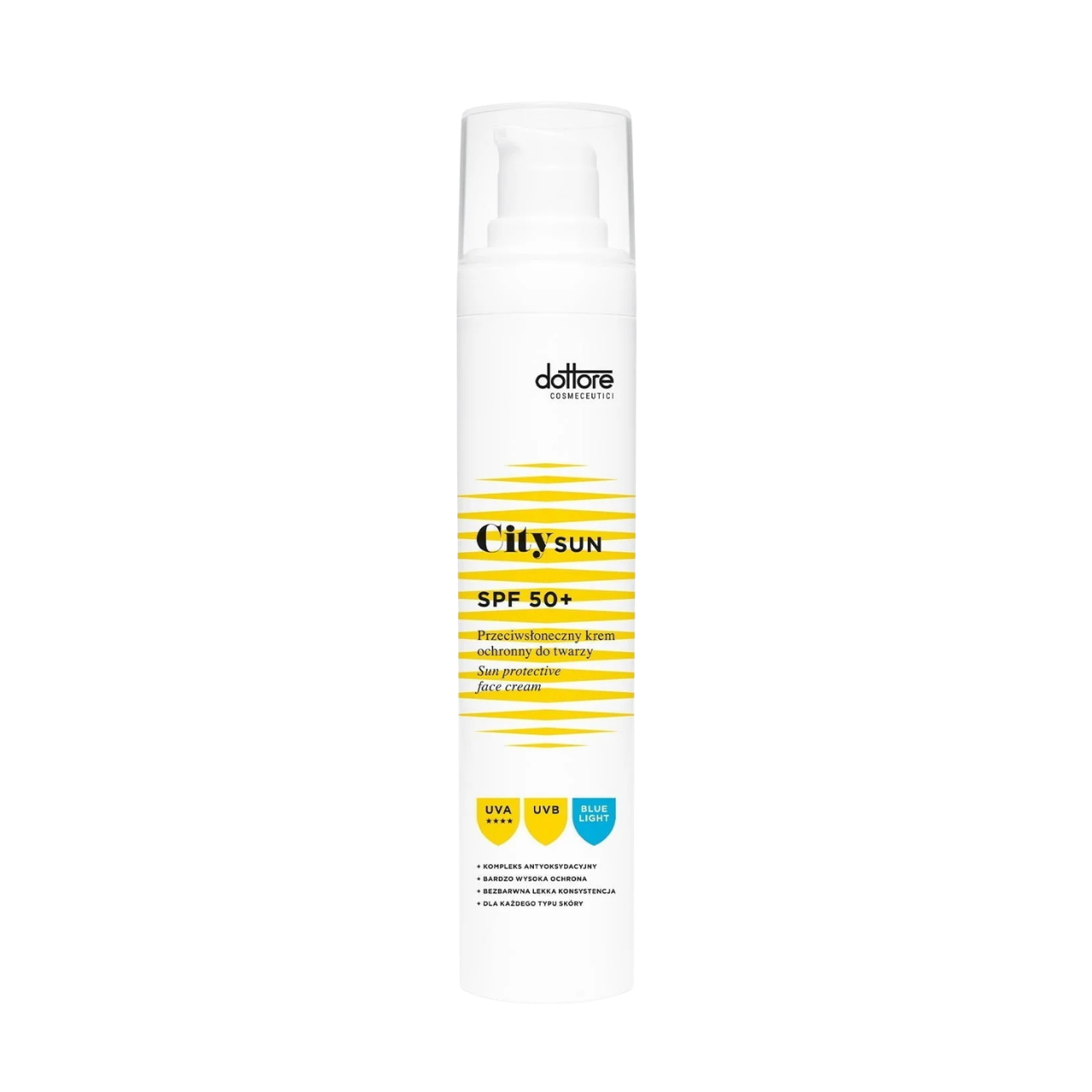 City SUN SPF50+ Dottore 50 ml – przeciwsłoneczny krem ochronny do twarzy SPF50+