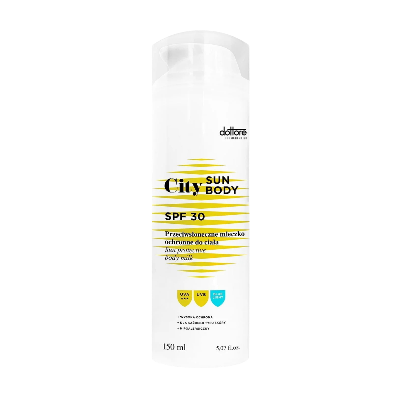 City SUN BODY Dottore – przeciwsłoneczne mleczko ochronne do ciała SPF30