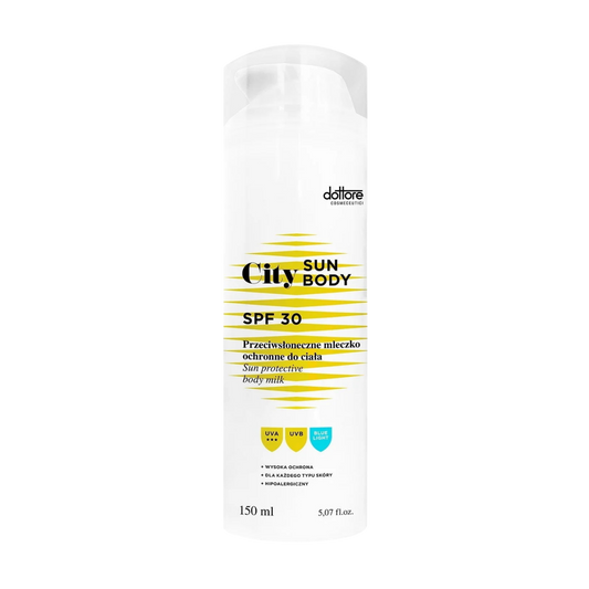 City SUN BODY Dottore – przeciwsłoneczne mleczko ochronne do ciała SPF30