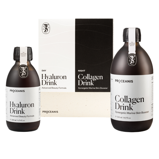 Proceanis Hyaluron & Collagen Drink Day & Night - zestaw suplementów na dzień i noc 200 ml