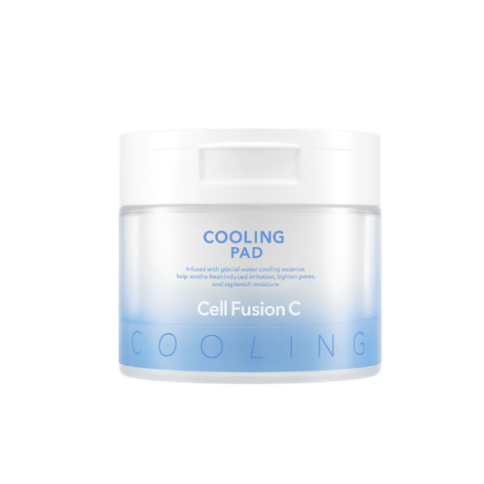Cooling Pad Cell Fusion C 70 szt. / 180 ml – chłodząco-nawilżające płatki tonizujące