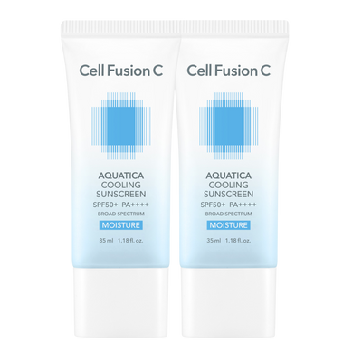 Cell Fusion C Aquatica Cooling Sunscreen SPF 50+, chłodzący krem z filtrem
