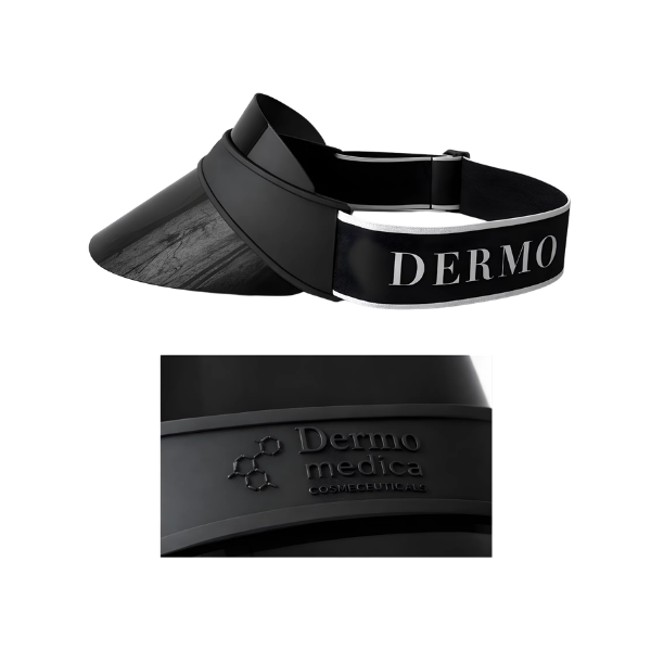 UV Cap Black Dermomedica – daszek fotoprotekcyjny z ochroną UVA, UVB, UVC i HEV