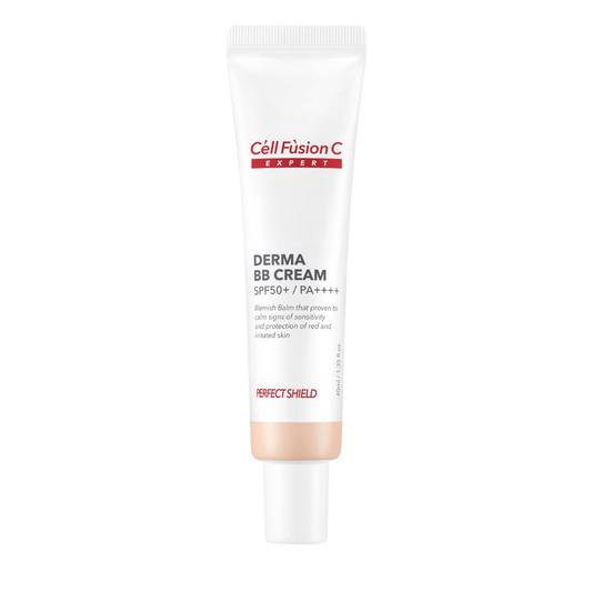 Derma BB Cream SPF50+ PA++++ Cell Fusion C Expert 40 ml – regenerujący krem BB z wysoką ochroną przeciwsłoneczną