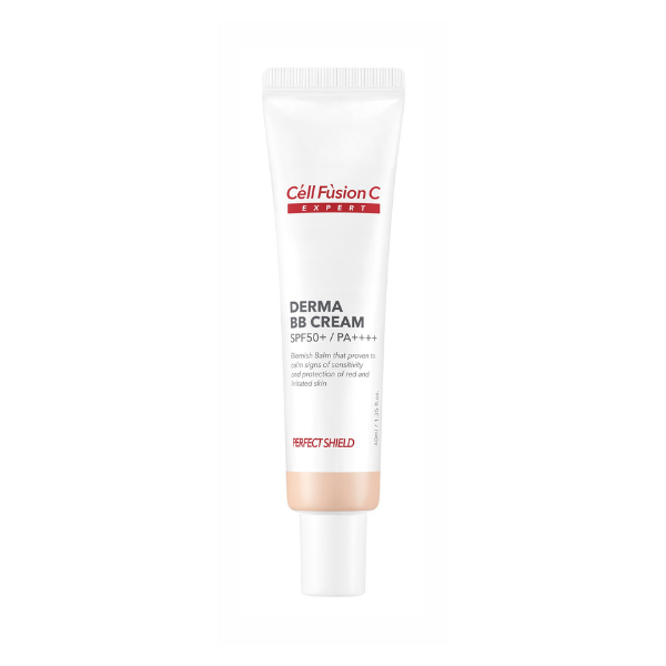 Derma BB Cream SPF50+ PA++++ Cell Fusion C Expert 40 ml – regenerujący krem BB z wysoką ochroną przeciwsłoneczną