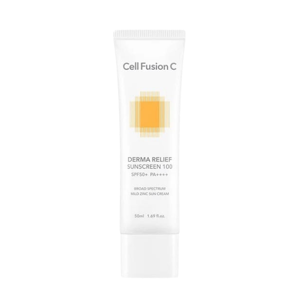 Derma Relief Sunscreen100 SPF 50+/PA+++ Cell Fusion C 2 x 35 ml
