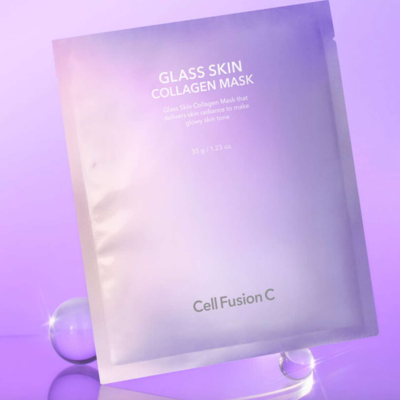 Glass Skin Collagen Mask Cell Fusion C - maska w płachcie