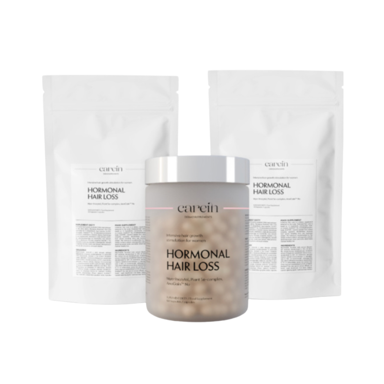 Hormonal Hair Loss Carein - suplement na łysienie androgenowe źeńskie