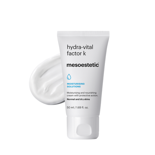 Krem hydra-vital factor K Mesoestetic 50 ml – bogaty krem intensywnie nawilżający
