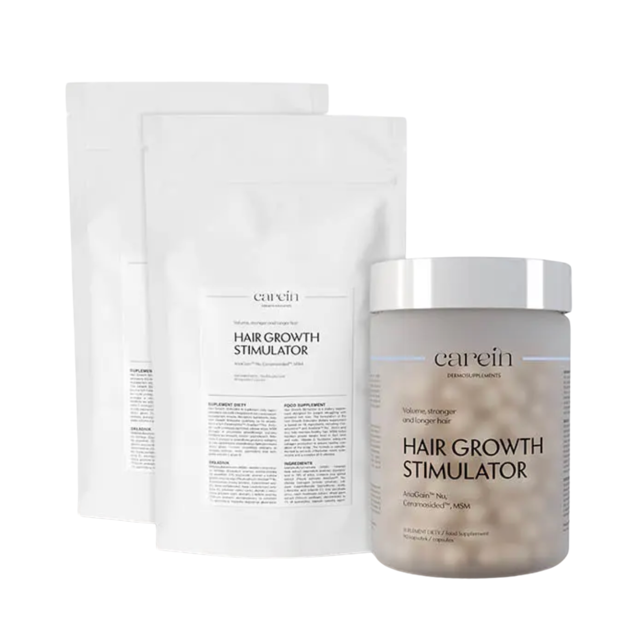 Hair Growth Stimulator Carein - suplement diety na wypadanie włosów