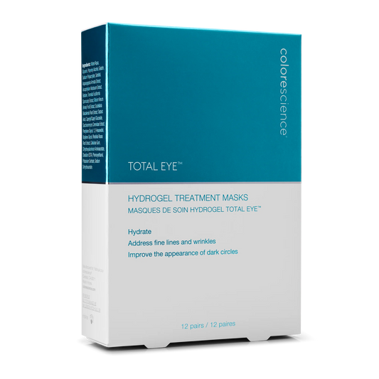 Total Eye® Hydrogel Patches Colorescience 12 par – hydrożelowe płatki pod oczy