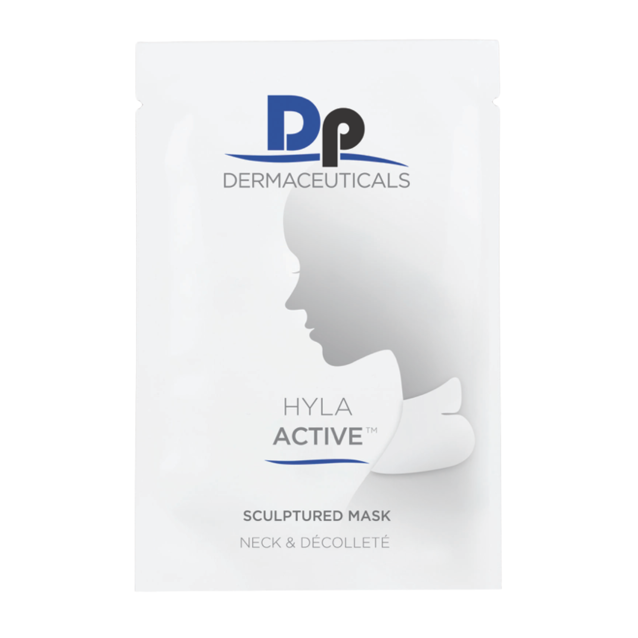 Hyla Active 3D Neck & Décolleté Mask DP Dermaceuticals 1 szt. - silnie nawilżająca maska na szyję i dekolt