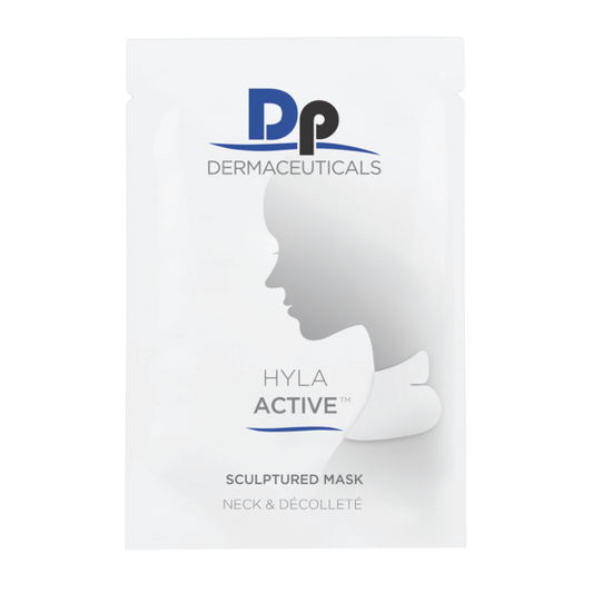 Hyla Active 3D Neck & Décolleté Mask DP Dermaceuticals 1 szt. - silnie nawilżająca maska na szyję i dekolt