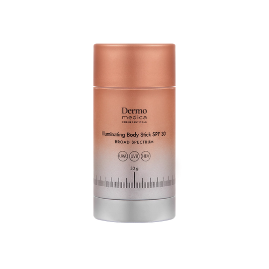 Illuminating Body Stick SPF 30 Dermomedica – rozświetlający sztyft do ciała SPF 30