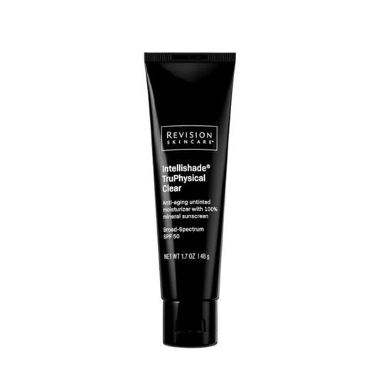 Intellishade TruPhysical Clear SPF 50 Revision Skincare 48 g – bezbarwny krem przeciwstarzeniowy z mineralnym filtrem