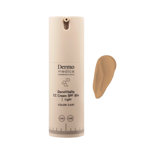 DermVitality CC Cream SPF 50+ Dermomedica - Koloryzujący krem korygujący