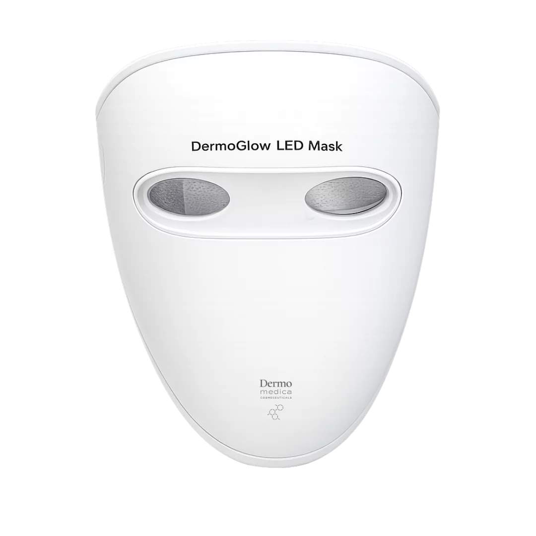 Dermomedica DermoGlow LED Mask – bezprzewodowa maska do terapii światłem LED (3 tryby)