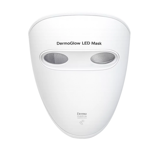 Dermomedica DermoGlow LED Mask – bezprzewodowa maska do terapii światłem LED (3 tryby)