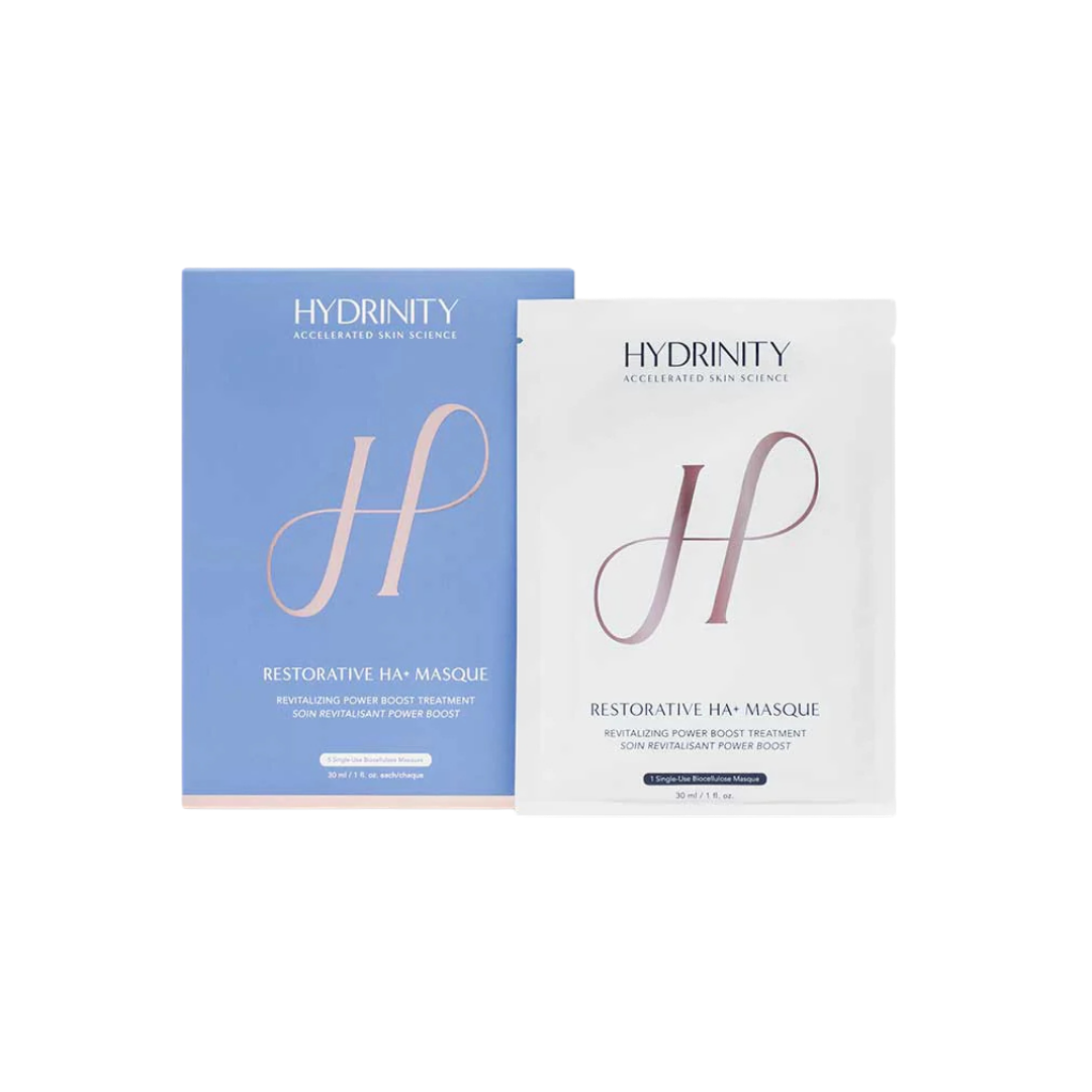 Restorative HA+ Masque Hydrinity – luksusowa maska biocelulozowa nawilżająco-kojąca