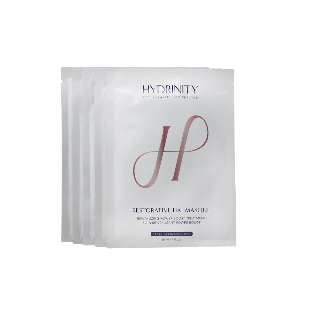 Restorative HA+ Masque Hydrinity – luksusowa maska biocelulozowa nawilżająco-kojąca