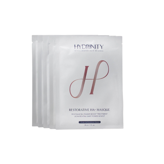 Restorative HA+ Masque Hydrinity – luksusowa maska biocelulozowa nawilżająco-kojąca