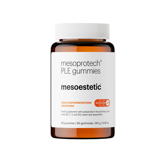 Mesoprotech Gummies Mesoestetic 60 kaps. – suplement wspierający skórę chronioną przed słońcem