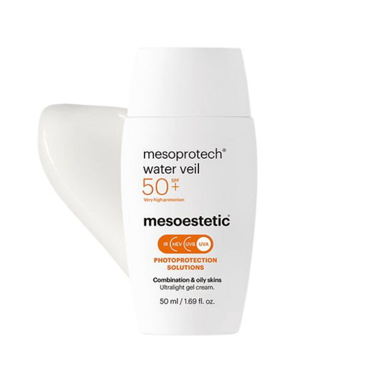 Mesoprotech water veil SPF50+ Mesoestetic 50 ml – lekka emulsja ochronna SPF 50+