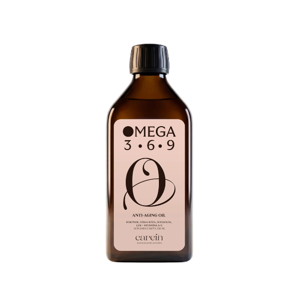 Omega 3-6-9 Skin Oil Carein 250 ml – olej funkcjonalny wspierający kondycję skóry