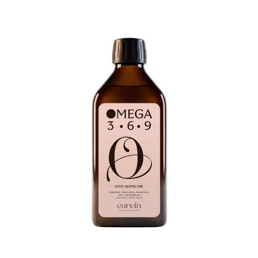 Omega 3-6-9 Skin Oil Carein 250 ml – olej funkcjonalny wspierający kondycję skóry