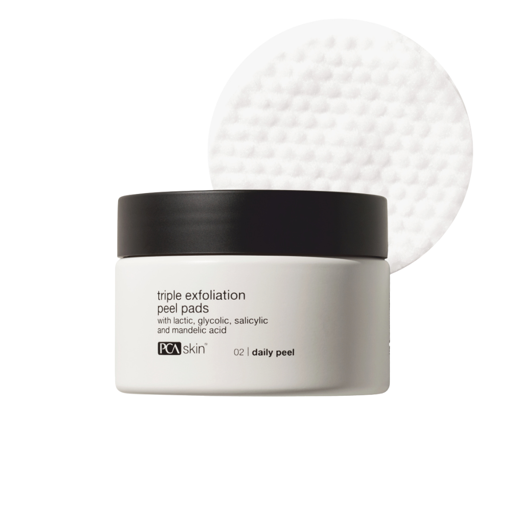 Triple Exfoliation Peel Pads PCA Skin 30 szt. – złuszczające płatki potrójnego działania