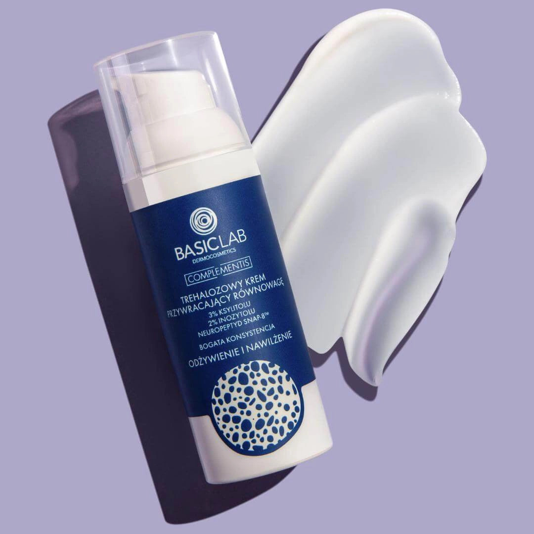 Serum z trehalozą 10% i 5% peptydem SNAP-8 BasicLab – Nawilżenie i Wypełnienie