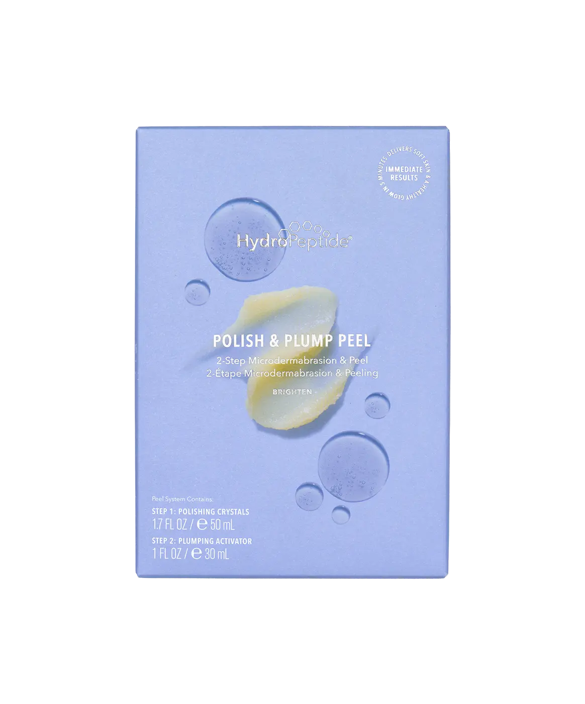 Polish & Plump Face Peel HydroPeptide – 2-etapowy peeling ujędrniająco-regenerujący