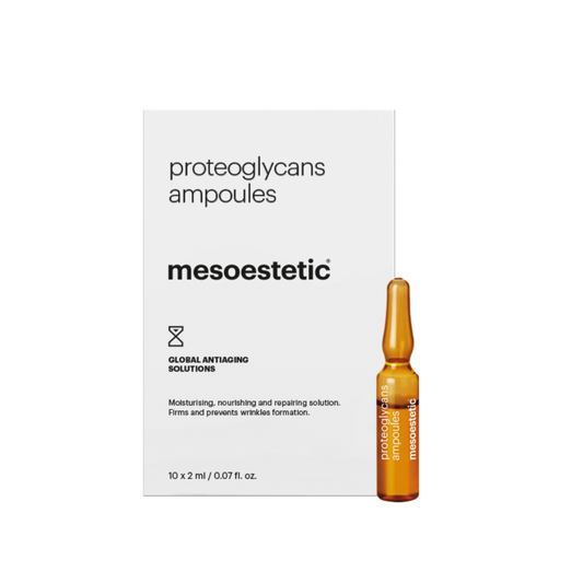 Ampułki Proteoglikany Mesoestetic 10 x 2 ml – nawilżająco-wypełniające ampułki