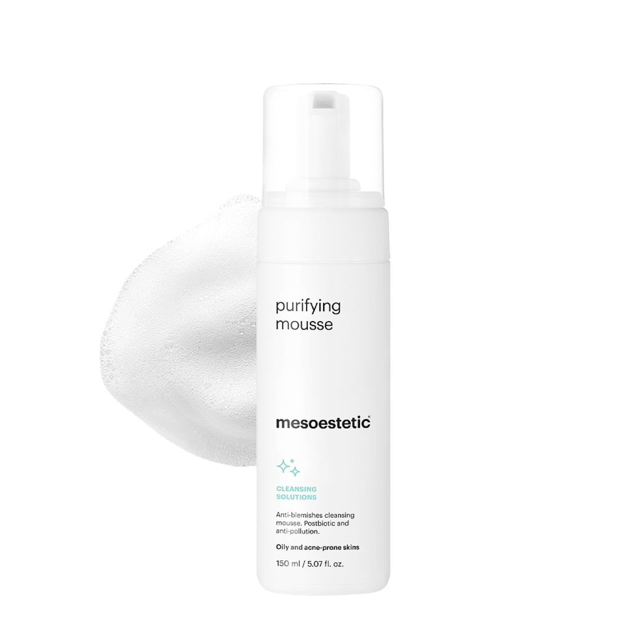Puryfying mousse Mesoestetic 150 ml – oczyszczający mus matujący