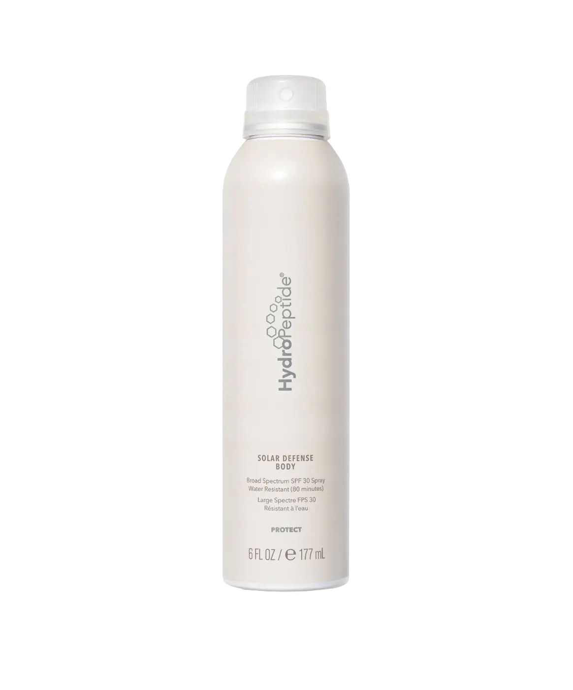 Solar Defense Body HydroPeptide – wodoodporny filtr SPF 30 do ciała w sprayu