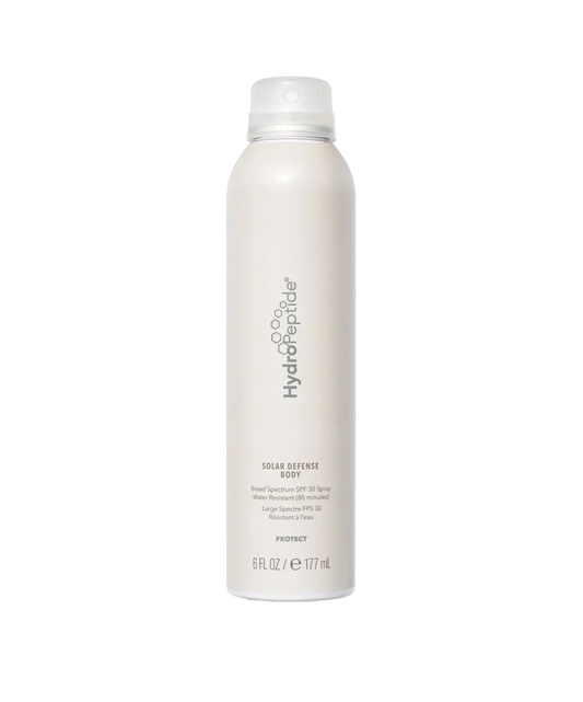 Solar Defense Body HydroPeptide – wodoodporny filtr SPF 30 do ciała w sprayu