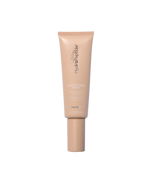 Solar Defense Tinted Sunscreen SPF 30 HydroPeptide – koloryzujący wielozadaniowy krem z filtrem SPF 30